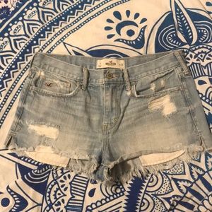 Ripped Hollister Shorts